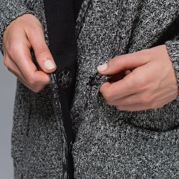 lululemon athletica Gray and Black Cardigan - Picture 3 of 12